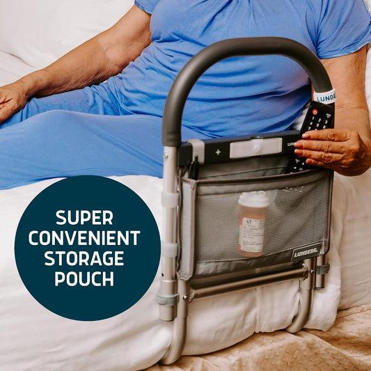Lunderg Storage Bag for Bed Assist Rail - Replacement or Extra Bag