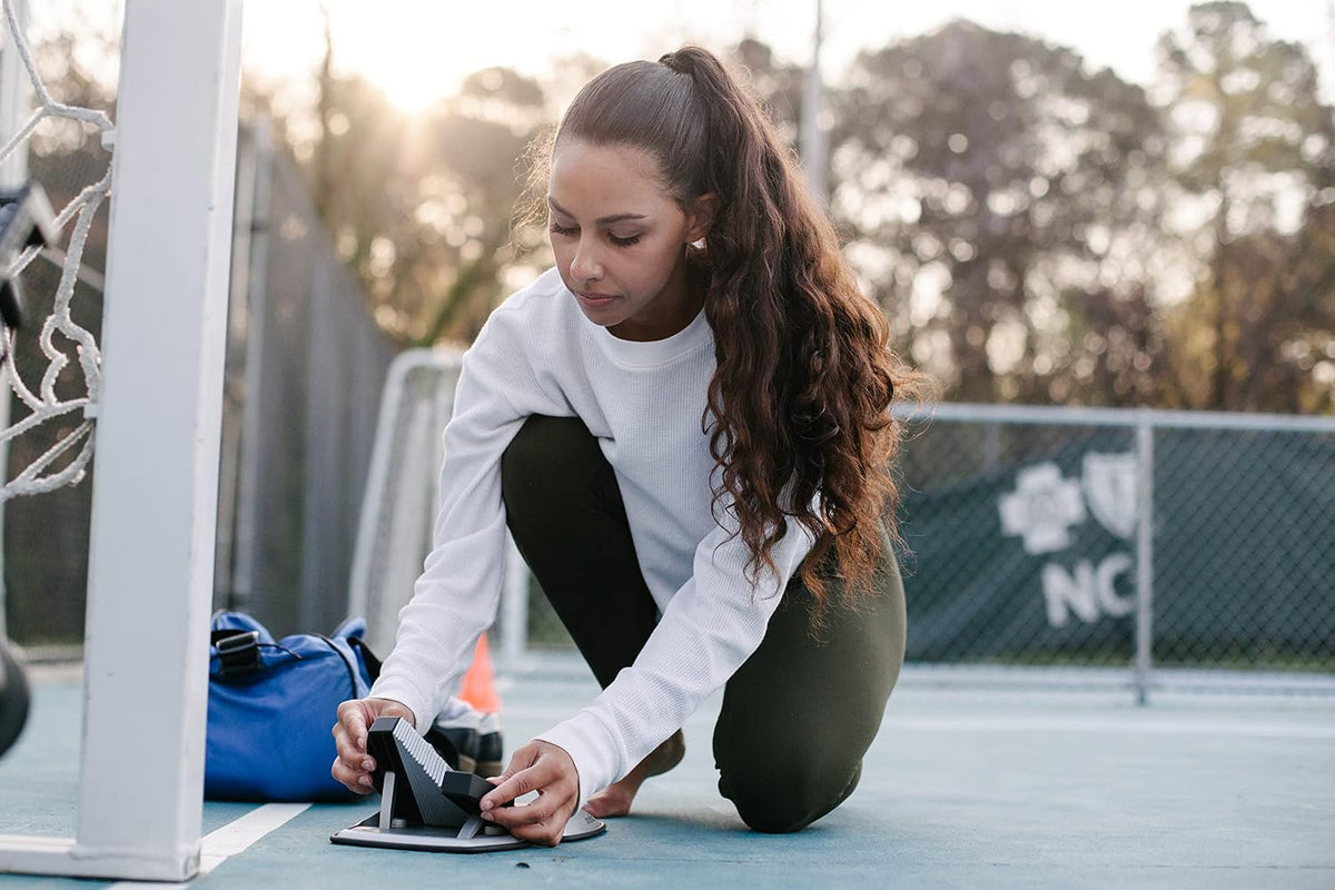 TARGET and AMPLIFY stretching of specific foot & leg muscles for Plantar Fasciitis, Achilles Tendonitis, Calf Tightness, Foot & Heel Pain, Foot & Ankle Mobility, and Toe Mobility.