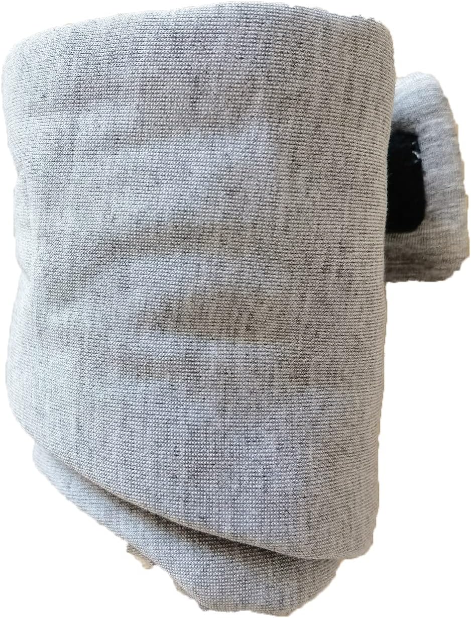 FAN WU Cotton Sleep Mask with Travel Pouch, Zero-Pressure Blackout Mask | 100% breathable cotton fabric, ideal for side sleepers, 99% light blackout for travel and home
