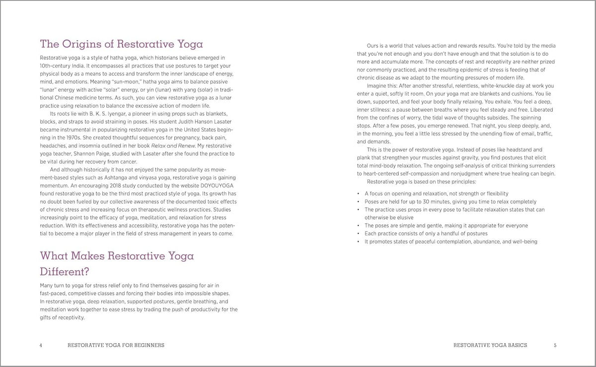 Restorative Yoga for Beginners: Gentle Poses for Relaxation and Healing