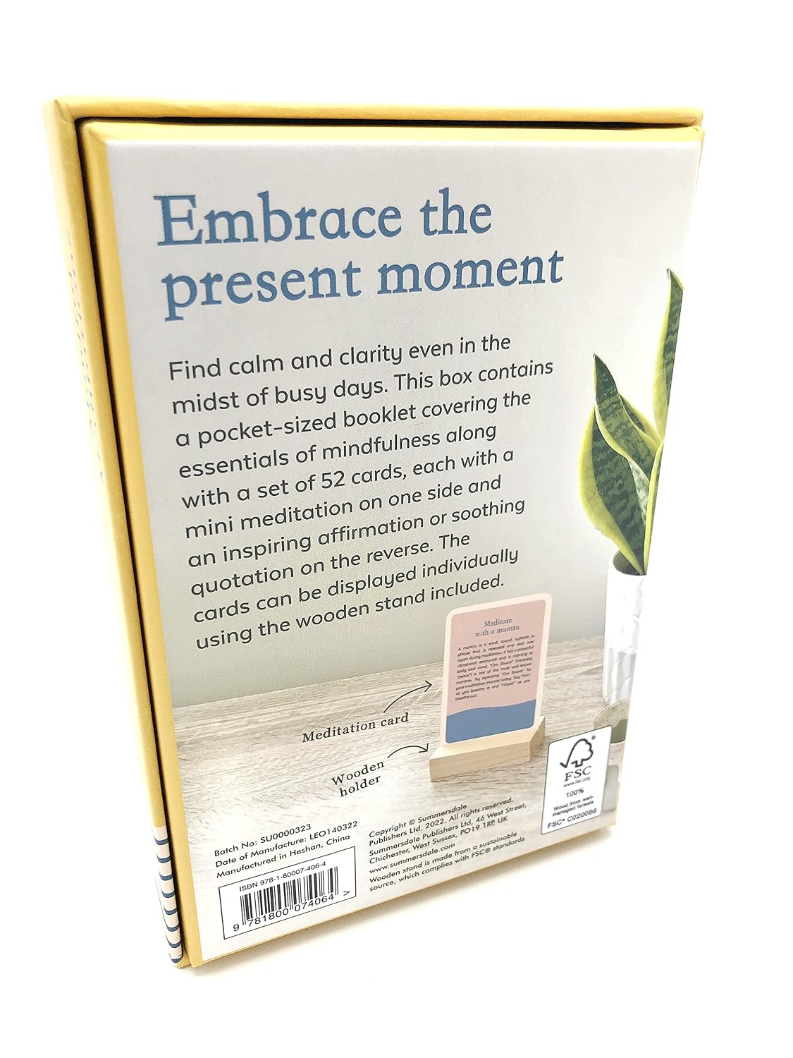 The Little Box of Mindful Meditations: 52 Cards With Simple Steps To Calm Your Mind