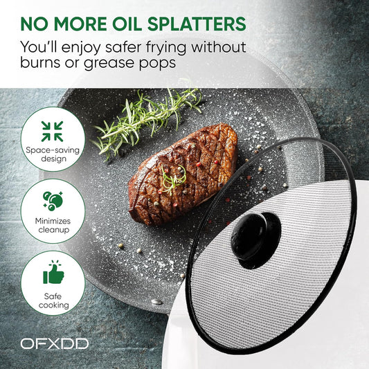 Oil Splatter Screen, Splatter Screen Cover, Pot Splatter Screen Guard, Pan Splatter Screen