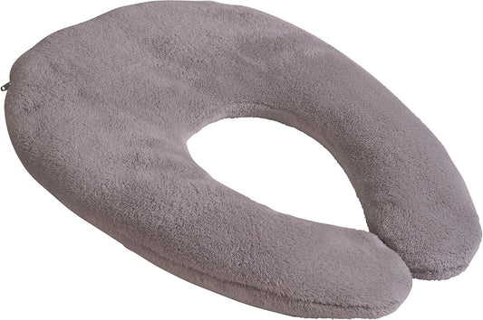 DMI Relax-a-Bac All-Natural Neck Wrap Hot Cold Therapy Microwavable Moist Heat Heating Pad and Cold Compress for Neck and Shoulder Pain Relief and Arthritis, Gray