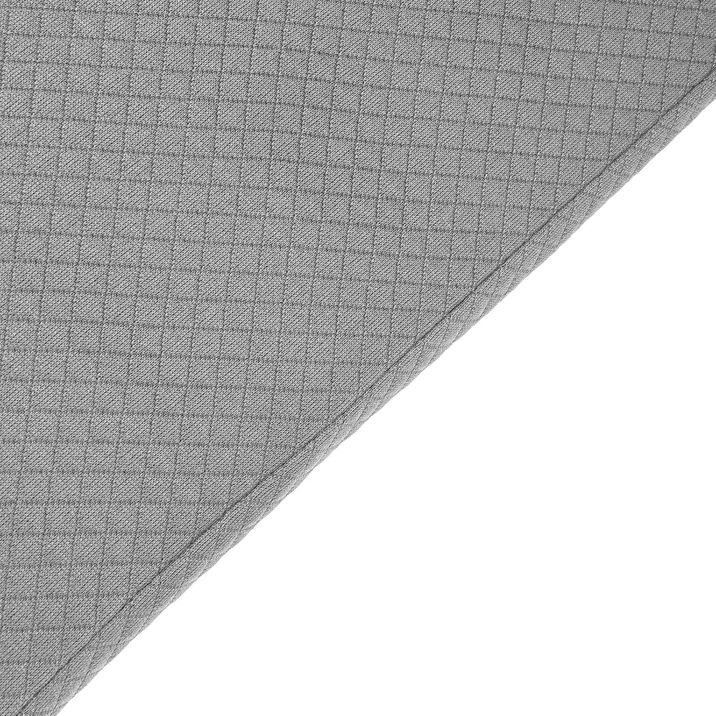 2026 New Knee Pillow for Back Sleeping, Ergonomic Half Moon Bolster Pillow with Soft Filling, Under Leg Support for Sleeping on Back Foot Elevation (Gray)