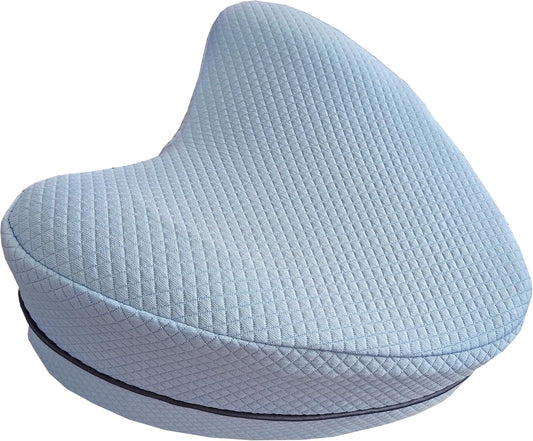 Knee Pillow Cover for Contour Legacy Knee Support Pillow (Gray) | Leg Pillowcase for Contour Legacy Knee Pillow, Knee Pillowcase for Contour Legacy Pillow for Side Sleepers, Cover Only