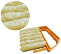 Blind Cleaner Brush , Blinds Dust Shutters , Mini Washable & Removable Window Air Conditioner Duster With 7 Slat Handheld Household Kitchen Cleaning Tools , For Awnings , Siding , Vinyl , Car , Fan