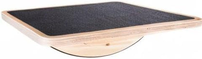 StrongTek Wooden Balance Board, Basic Rocker or Advanced 360° Wobble | Beginner-to-Advanced Options, Non-Slip Surface, Ankle Rehab, Physical Therapy, Core Stability and Balance Training