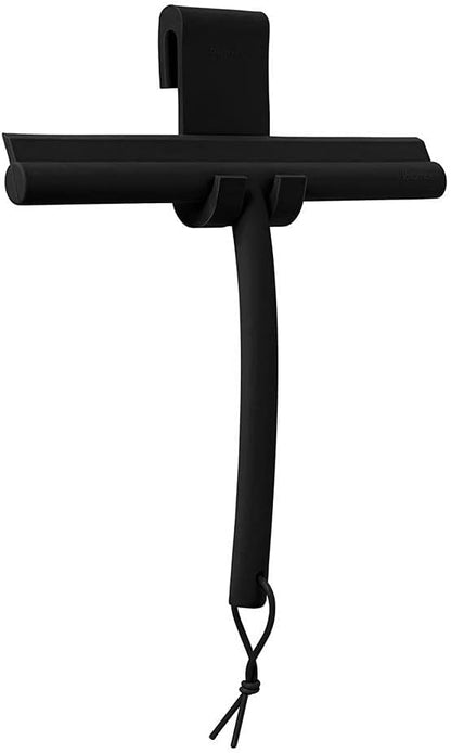 blomus VIPO 69202 Shower Squeegee with Holder, 24 cm Wide, Silicone Squeegee for Shower, Bathroom, Window Squeegee, Windscreen Squeegee, Micro Chip