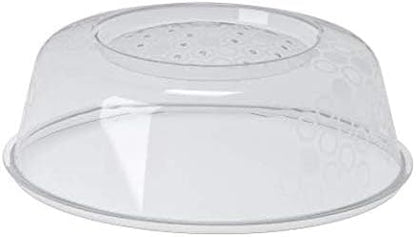 Ikea Set of 2 Microwave Splatter Cover, Grey