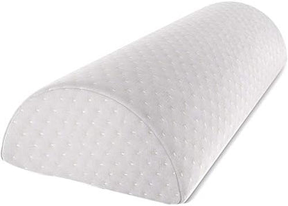 Premium Memory Foam Half Moon Pillow - Leg Pillows for Sleeping - Knee Pillow for Side Sleepers,Sleeping Pain, Hip Pain Relief for Side Sleepers