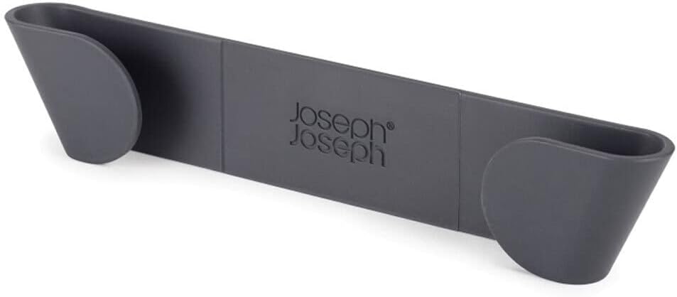 Joseph Joseph Cupboard Store - Set of 4 Pot and Pan Lid Holders Self Adhesive Wall Mount Storage Organizer, Suitable for Lids Up to 9 in , 3M VHB Tape Included, Gray