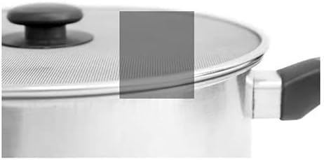 Grease Splatter Screen for Frying Pan, Stops 99% Hot Oil Splash, Stainless Steel Fine Mesh Oil Shield with Resting Feet and Keeps Kitchen Clean