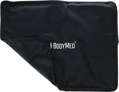BodyMed Reusable Gel Ice Pack Cold Compress for Neck - Professional Grade Cold Therapy for Injuries, Aches, Swelling, Bruises, Sprains - 21 in. x 6 in. (Neck Contour)