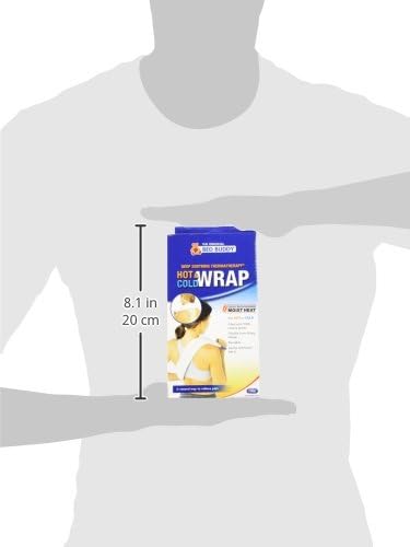 Carex Bed Buddy Heat Pad And Cooling Neck Wrap - Microwave Heating Pad For Sore Muscles - Cold Wrap Pack For Aches and Pain