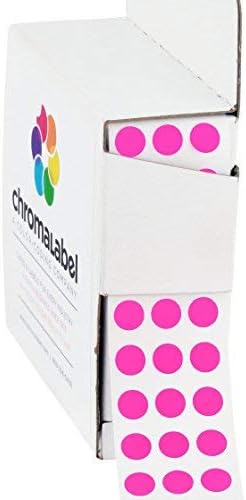 Dark Blue, Red & Yellow Dots, 1/4 Inch, 1000/Box Each Color | Writable Semi-Gloss Circle Labels in Dark Blue, Red and Yellow for Offices, Retail and Classrooms. Made in USA - Colors A
