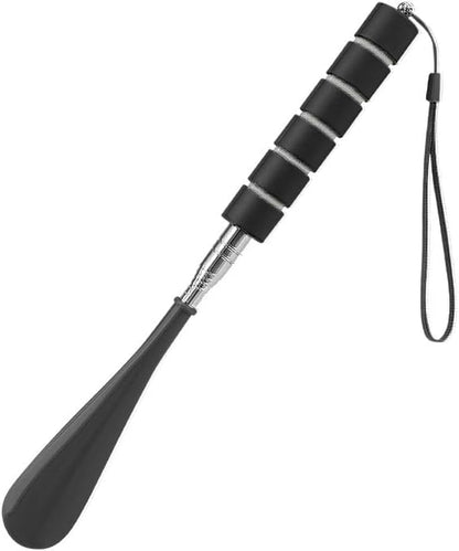 Telescoping Long Handle Shoe Horn, Stainless Steel Shoehorn, 1 Pack