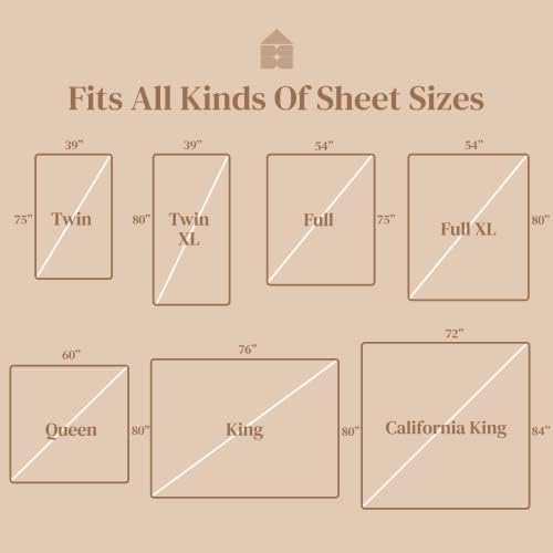FeelAtHome Criss-Cross Bed Sheet Holders, 2 PCS Black, Mattress Straps