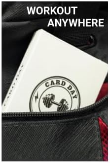 3 Modes in 1 Deck. Full Body Fitness Workout Cards: 54 Cards. Minimal Equipment. No Planning. No Distractions.