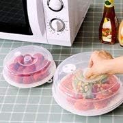 5 Pack Microwave Plate Covers with Adjustable Steam Vents - Microwave Splatter Covers - Mixed Sizes for Large & Small Food Plates Bowls BPA Free
