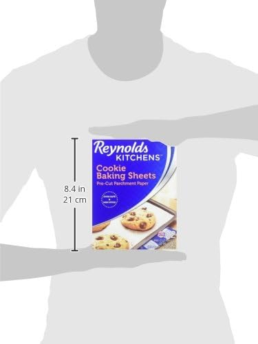Reynolds Kitchens Air Fryer Liners Disposable, Unbleached Parchment Paper Sheets, 50 Count | Pre-Cut Disposable Parchment Paper Sheets, Fits Round and Square Air Fryers, Safe Up To 400F, Perforated For Better Airflow