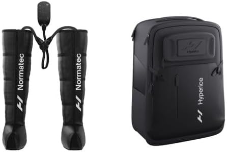 Hyperice Normatec 3 Legs Compression Boots Full Leg Recovery Size Standard | Relieve Muscle Aches Pain | Reduce Tension Swelling | 7 levels | Increase Circulation | ZoneBoost | FSA-HSA Eligible | TSA