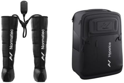 Hyperice Normatec 3 Legs Compression Boots Full Leg Recovery Size Standard | Relieve Muscle Aches Pain | Reduce Tension Swelling | 7 levels | Increase Circulation | ZoneBoost | FSA-HSA Eligible | TSA