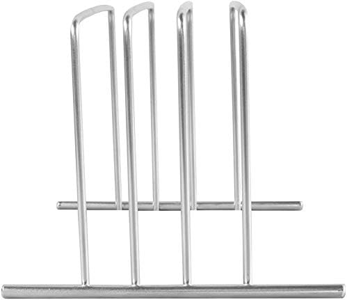 Commercial Cutting Board Rack, Fits 1" Thick Baking Pans and Sheets for Organizer - NSF Stainless Steel, Holds 6 Boards