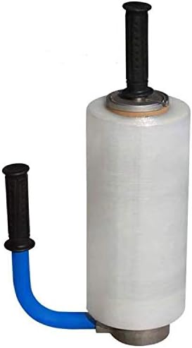 Pallet Stretch Film Packing Machine Shrink Wrap Dispenser Holder, Adjustable Height from 12-20 inch (Upgraded Version)