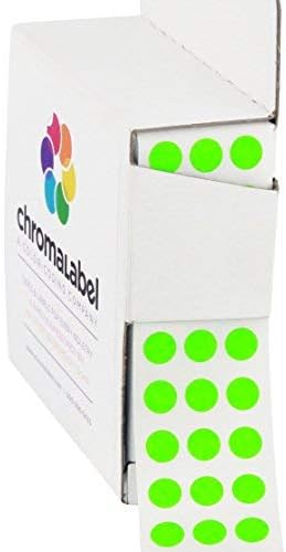 Dark Blue, Red & Yellow Dots, 1/4 Inch, 1000/Box Each Color | Writable Semi-Gloss Circle Labels in Dark Blue, Red and Yellow for Offices, Retail and Classrooms. Made in USA - Colors A