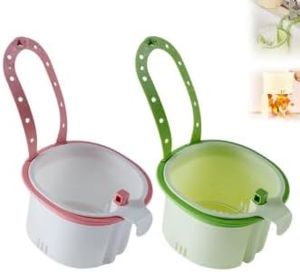 Hanging Sink Drain Basket,2026 New Cactus Kitchen Sink Strainer Basket,Self-Cleaning Faucet Hanging Filter Basket, Multifunctional Kitchen Sink Strainer Press Automatic Dumping Basket，Green