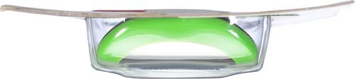 OXO Good Grips Etched Coarse Grater with Handle, Orange | Coarse Kitchen Grater, Sharp Etched Teeth, Non-Slip Handle, Hard Cheese, Vegetables, Chocolate, Easy Grip