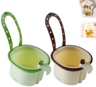 Hanging Sink Drain Basket,2026 New Cactus Kitchen Sink Strainer Basket,Self-Cleaning Faucet Hanging Filter Basket, Multifunctional Kitchen Sink Strainer Press Automatic Dumping Basket，Green