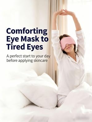 Cooling Gel Eye Mask for Puffy Eyes, Migraine & Headache Relief, Full Eye-Area Cold Compress for Eyes & Temples, FSA Eligible HSA Reusable Eye Ice Pack for Swelling & Post-Surgery Recovery