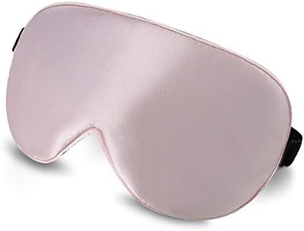 ALASKA BEAR Wraparound Style Organic Cotton Eye Mask with Padded Nose, Big Wide Headband and Large Coverage Ear Muff Sleeping Mask with Bottom Flap for Full Blackout, Dark Grey