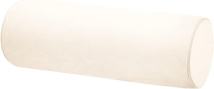 Neck Roll Pillowcases Velvet Cylindrical Pillow Covers 16"x6" with Hidden Zipper for House Home Decor Neck Roll Pillow Cervical Neck Roll Memory Pillow Cylinder Round Cushion (Black, 16x6)
