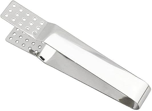 Stainless Steel Tea Bag Tongs Tea Bag Squeezer Clips Kitchen Bar Tools Exquisite Workmanship and Attraction, Silver