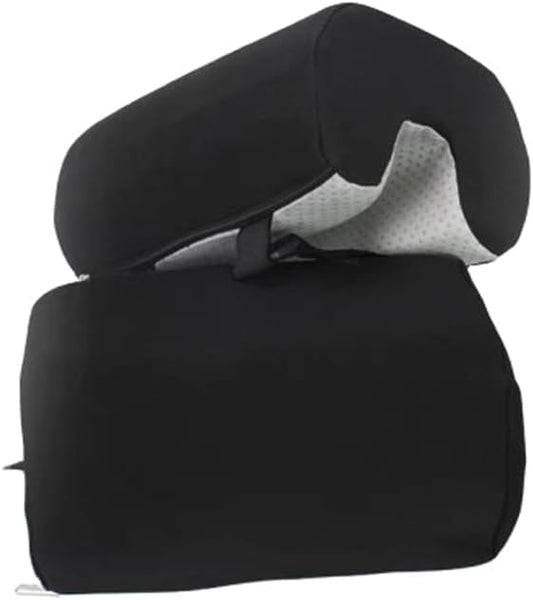 Armrest Cushion for Office Chairs - Soft Elbow Support Pad with Non-Slip Bottom, Fits Most Chairs 2-Piece (Gray)