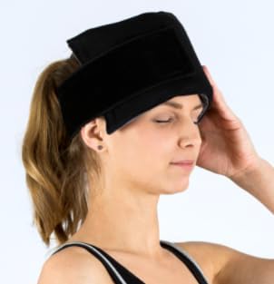 Cold and Hot Therapy Wrap, Black, Latex-Free, Non-Toxic, for Back, Abdomen, Hip, Sports Injury Prevention, Recovery (Back/Abdomen). kit Includes Flexible Gel Compress, Sleeve and Strap.