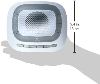 MyBaby SoundSpa White Noise Machine for Babies | 6 Soothing Lullabies for Newborns, Sound Therapy for Travel, Relaxing, Kids, Newborns, Baby Songs, Adjustable Volume, Auto-off Timer, By HoMedics | Sound Therapy for Travel, Relaxing, Kids, Newborns, Baby