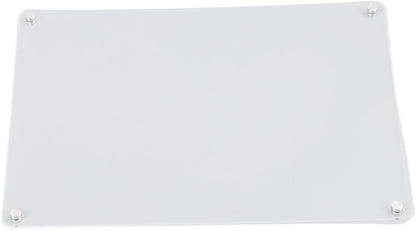 40x30 CM Acrylic Magnetic Dry Erase Board, Clear Magnetic Whiteboard to Do List White Board Acrylic Chore Chart for Refrigerator