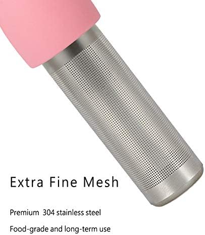 Leden Tea Infuser for Loose Leaf Tea Extra Fine Mesh Tea Steeper Gray