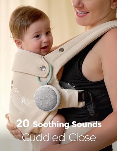 Momcozy Baby Sleep Bundle: Portable Sound Machine and App Remote Control White Noise Machine for Sleeping, Baby Registry, Newborn Essentials, Baby Shower Gifts