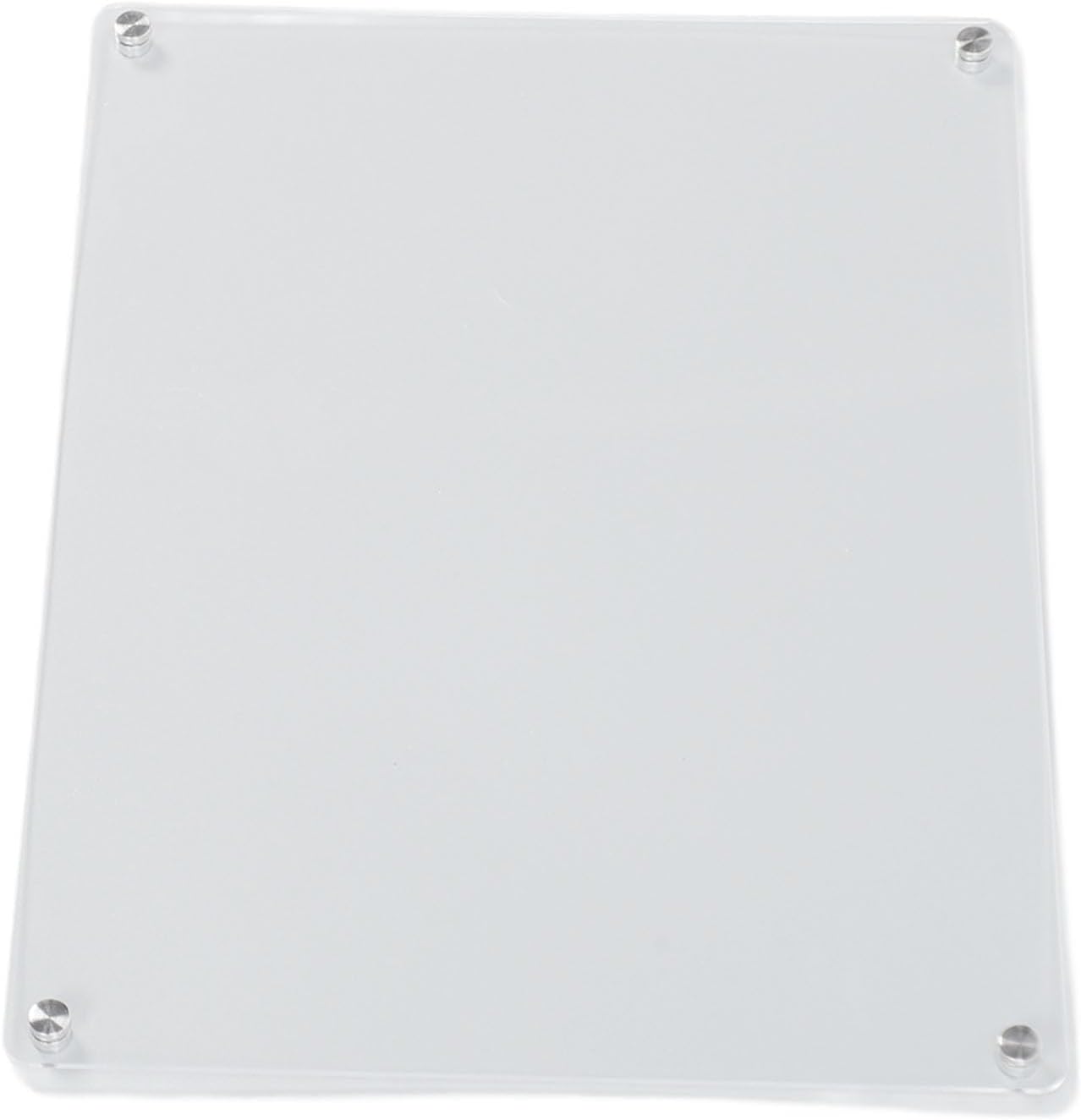 40x30 CM Acrylic Magnetic Dry Erase Board, Clear Magnetic Whiteboard to Do List White Board Acrylic Chore Chart for Refrigerator
