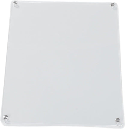 40x30 CM Acrylic Magnetic Dry Erase Board, Clear Magnetic Whiteboard to Do List White Board Acrylic Chore Chart for Refrigerator