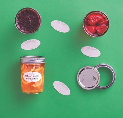 Ball Mason Jar Dissolvable Labels, 60-Count