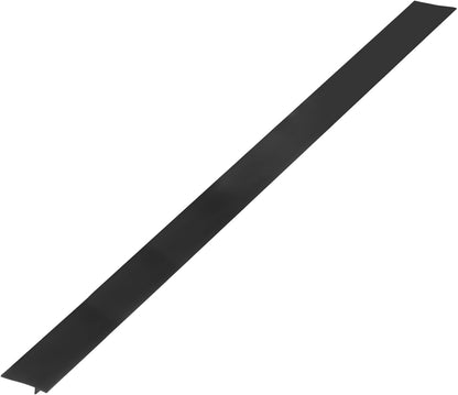 uxcell 1Pcs Kitchen Stove Counter Gap Cover 30"/762mm Silicone Can Be Cut to Any Size Long Kitchen Range Gap Filler for Keeps Stovetop Clean, Black