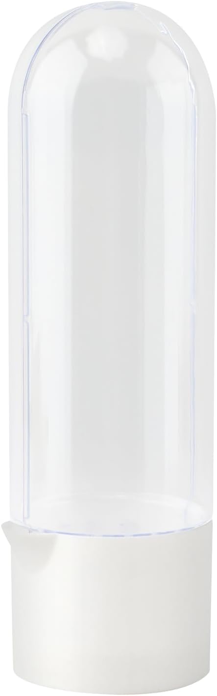 Fresh Herb Saver Cilantro Storage Containers for Refrigerator, Transparent Herbs Saver fits Fridge Asparagus Parsley Mint Leaves, Keeps Greens Vegetables for 2-3 Weeks(SIZE:2 pcs)