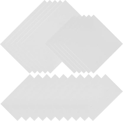Healifty 20pcs Electrical Outlet Insulation Gasket Foam Pads with Self-adhesive Back for Comprehensive Sealing and Noise Reduction, Fits Most Standard Sockets, Suitable for Residential