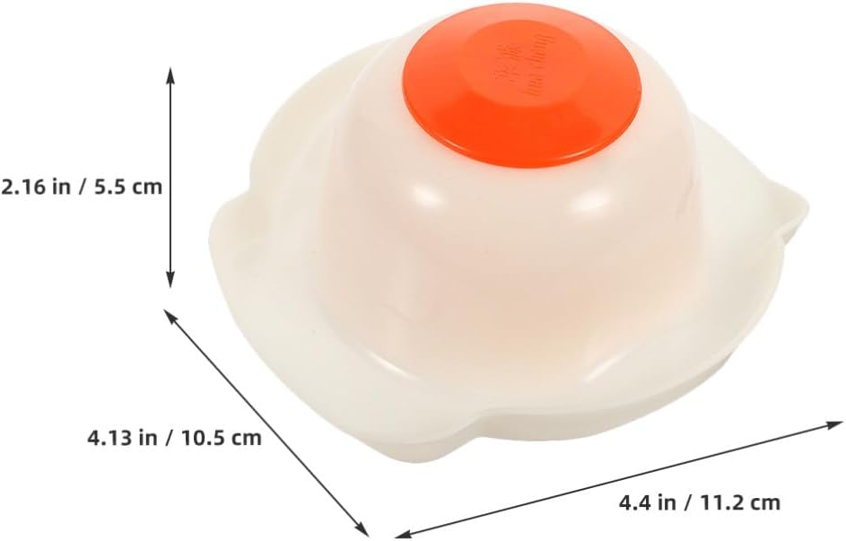 Garneck Food Safety Holder for Mandoline Slicer Plastic Food Holder and Finger Protector for Grating Vegetables Stable Vegetable Cutting Device for Onions Potatoes Fruits 4.40 X 4.13 X 2.16 in