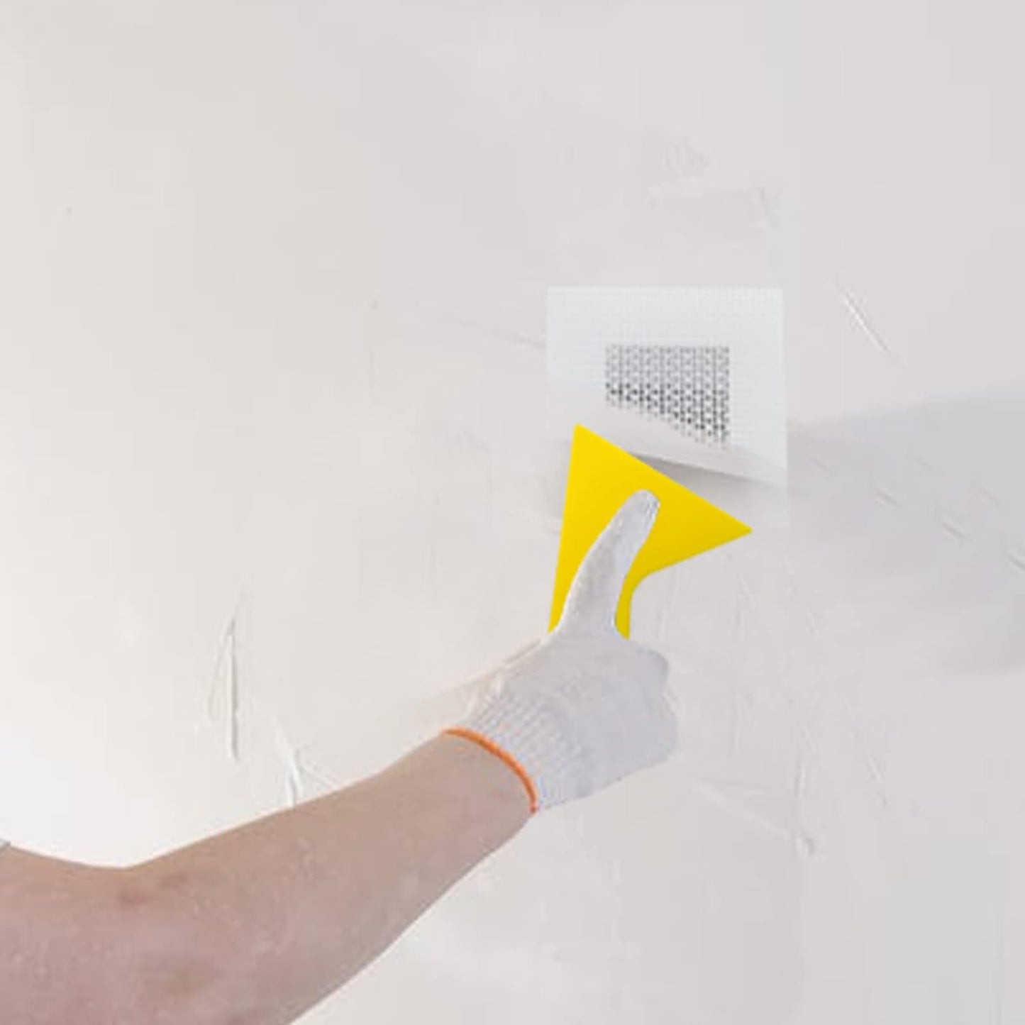 13 Pack 2 Inch Drywall Patch Repair Kit | Dry Wall Patch Kits, Hole Repair Patch for Ceilings Dry Wall, Comes with Scraper and Sandpapers